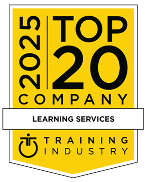 2025 Top 20 Learning-Services Company Badge