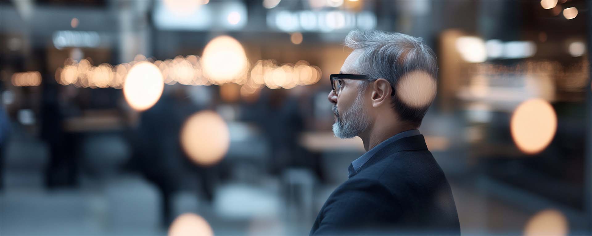 Business professional actively using AI to enhance productivity.