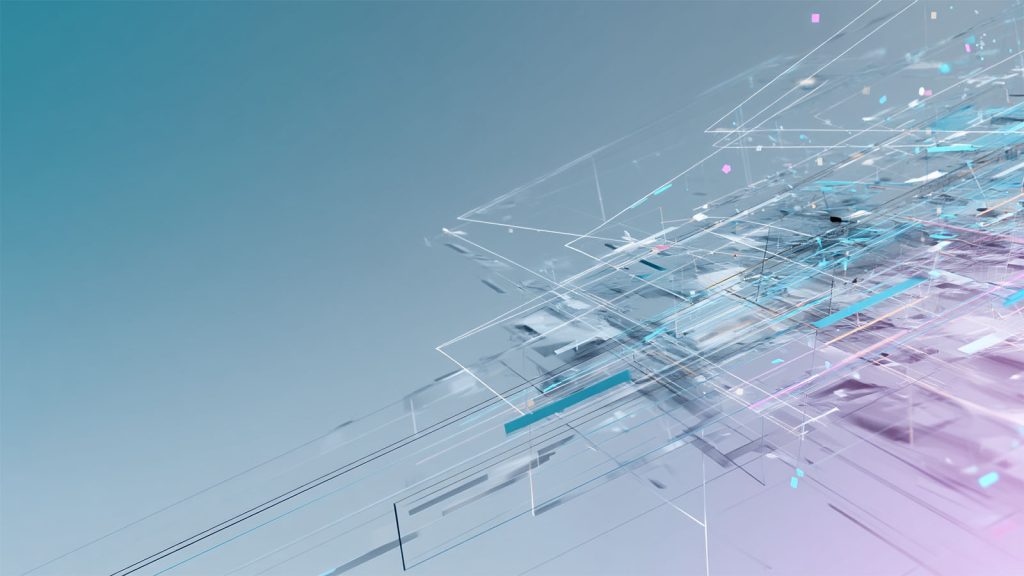 Abstract AI workforce enablement architecture background representing enterprise AI readiness and digital transformation